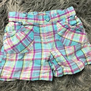 Comfy checkered shorts 🌈💗